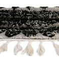 thumbnail image 5 of Unique Loom Cherokee Collection Area Rug - Asheville (2' x 6' Runner Black/Ivory), 5 of 12