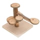 thumbnail image 4 of Plataforma De Madera Para Hámster, Juguete Para Hámster, Soporte Para Parque Infantil, Escalera Giratoria Para Mascotas Pequeñas, 4 of 7