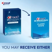Crest Teeth Whitening Kit, 3DWhitestrips Classic White Teeth Whitening Kit, 10 Count