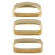 thumbnail image 4 of Cinturón En Forma De D De Latón DIY Cuero Artesanía Cinturón Cinturón Loop Bolsos De Cinturón Hechos A Mano 30 mm Macarena Cinturón en forma de D, 4 of 8