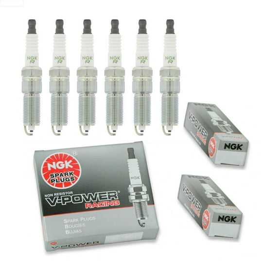 NGK "V-Power" Spark Plugs Set of 6 2001-2010 for Dodge Grand Caravan 3.3L 3.8L