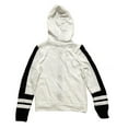 thumbnail image 2 of Victoria's Secret Pink Colorblock Perfect Full Zip Hoodie Sweatshirt White Black Size Small NWT, 2 of 2