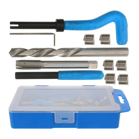 Nishuna 1 Set Threaded Repair Kit Threaded Insert Installation Kit Stripped Thread Tool
