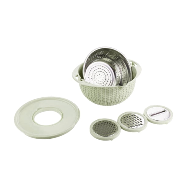 Juego de Colador de Cocina Strade Fareast Limited Acero Inoxidable Verde Claro 26 cm