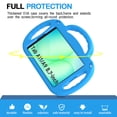 thumbnail image 6 of BMOUO Kids Case for Samsung Galaxy Tab A11 8.7 Inch 2025 / A9 8.7" 2023 / A7 Lite 8.7” 2021, with Shoulder Strap Lightweight, Shockproof Handle Stand Protective Cover, Blue, 6 of 7