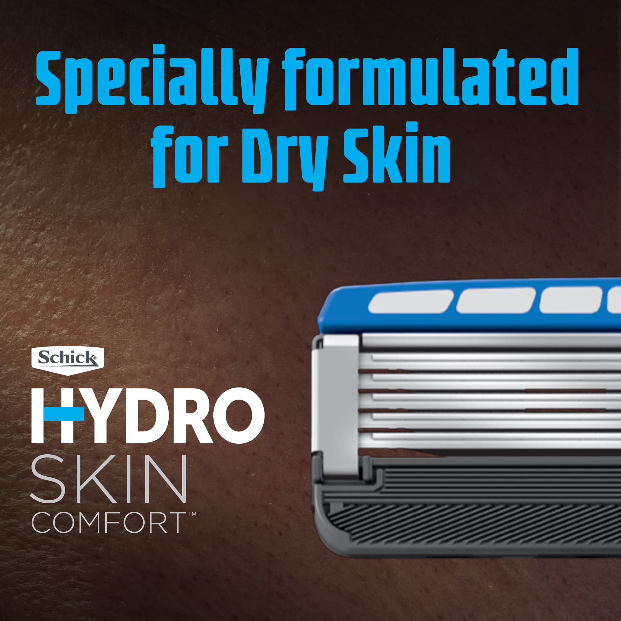 Schick Hydro 5-Blade Skin Comfort Dry Skin Men's Razor Blade Refill, 8 Ct, Mens Razor, Specially Formulated For Dry Skin - image 5 of 13