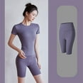 thumbnail image 7 of HAOYUNL Shorts for Women High Waisted Workout Compression Yoga Shorts Leggings S-XXXL, 7 of 7