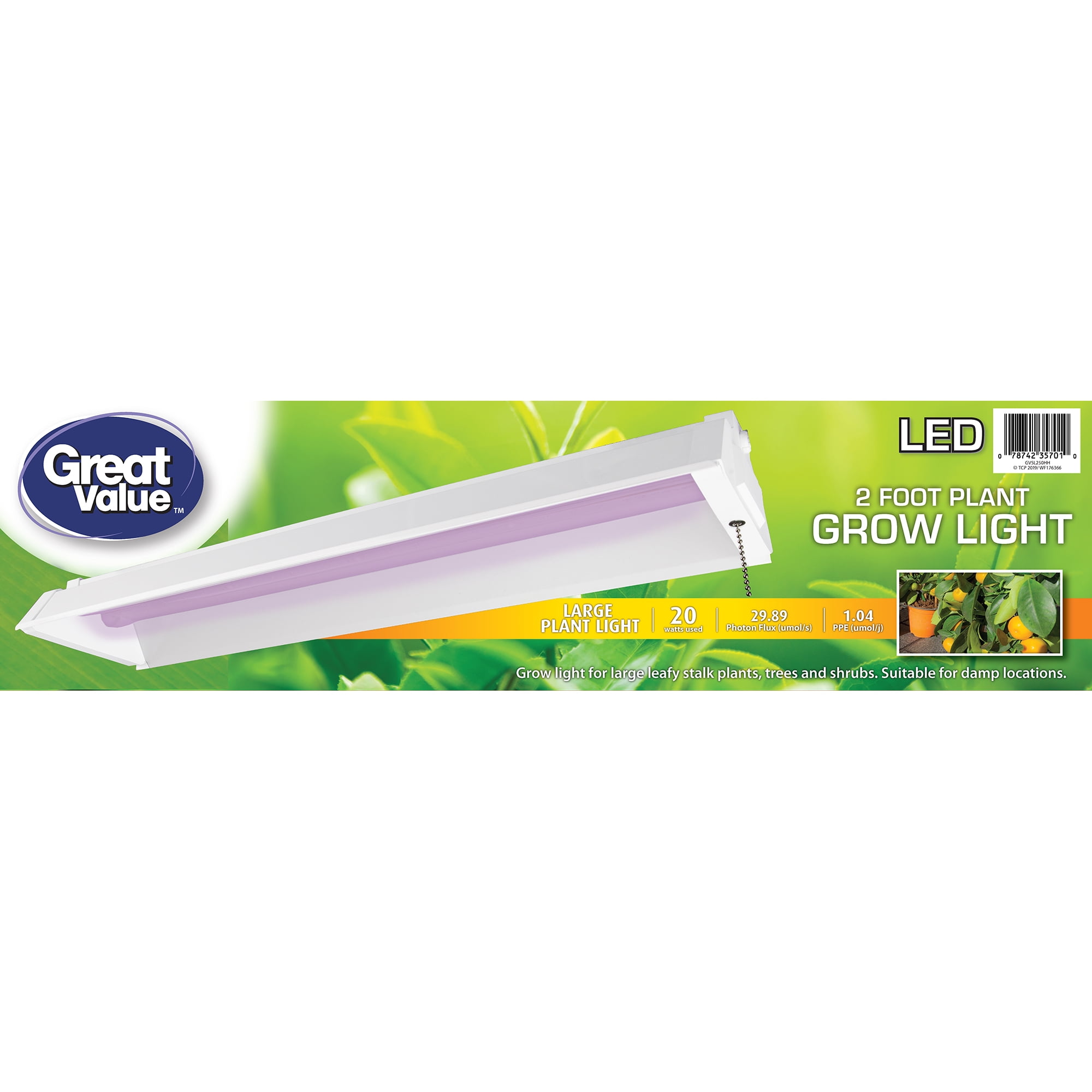 Good Earth Lighting 21-inch Plug In Plant Grow Light 