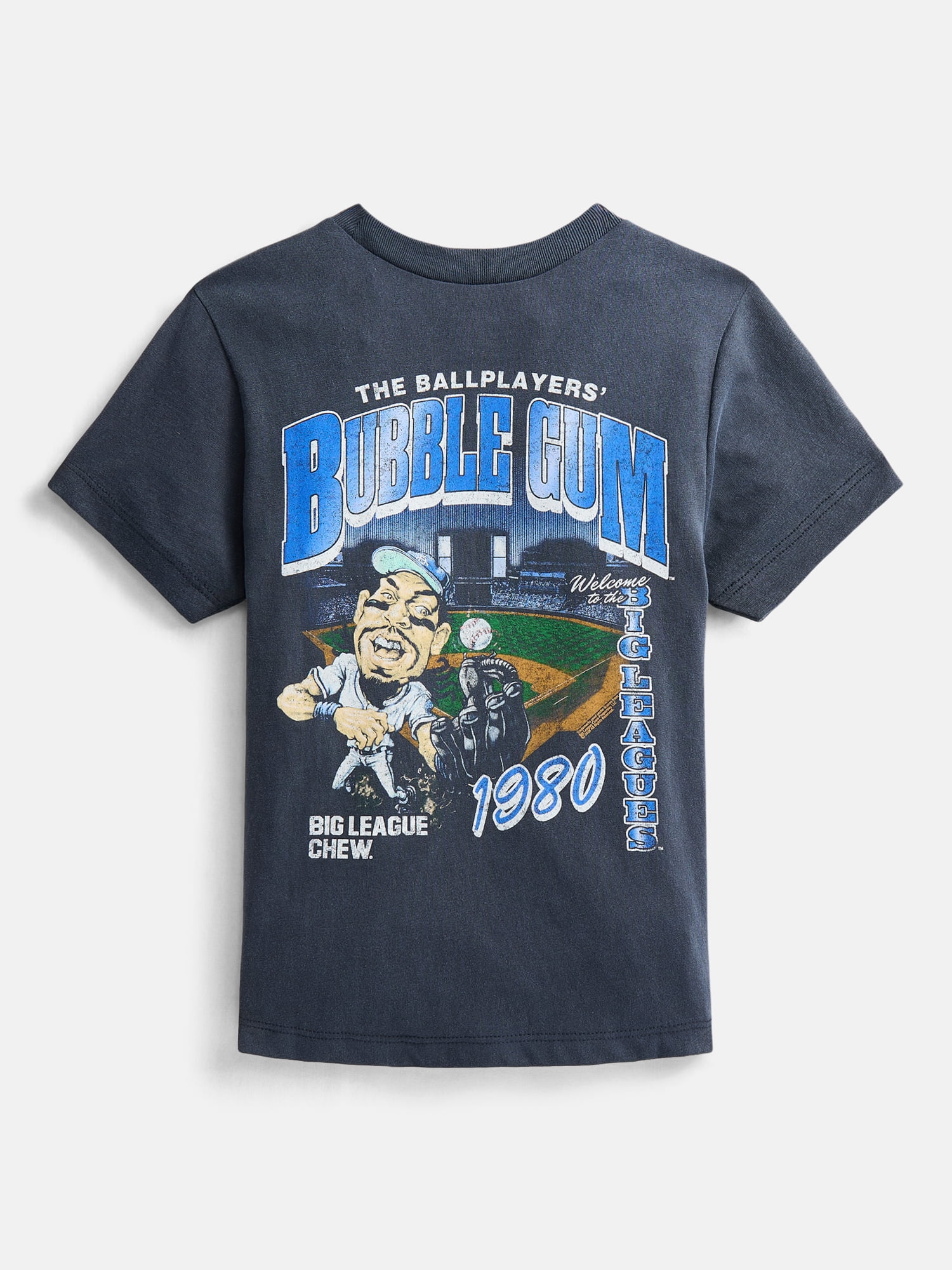 Big League Chew Boys' Front Back Graphic Tee with Short Sleeves, Sizes 4-18