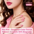 thumbnail image 5 of Gellen Gel Nail Polish Set of 6 Same Color Same Bottle Nude Pink Rose Red Glossy Gel Polish, Soak off Gel Nail Kit for DIY Home Gel Manicure Set for Nail Art, 5 of 9