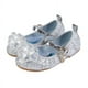 thumbnail image 1 of Zapatos de cristal, zapatos planos de moda para niñas, zapatos de princesa para niñas, zapatos de cuero para primavera y otoño para niños, zapatos individuales de suela blanda, 1 of 2