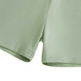 thumbnail image 4 of mgoYE Baby Boy Clothes 9-12 Months Full Set Toddler Clothes Summer Outfits Short Sleeve Solid Elastic Sweatshirt and Shorts 2 Piece Sweatsuit Set(Green,4-5 Years), 4 of 6