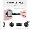 thumbnail image 5 of Bicycle Q6 Light Set Bike LED Front Rear Lights USB Charge MTB Road Bike Highlight Lamp Cycling Light Lamp Cycling Accessories, 5 of 5