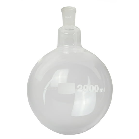 Round-Bottom Boiling Flask, 24/40 Ground Glass Joint, 2000ml