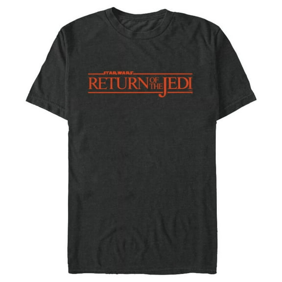 Star Wars Return of the Jedi Logo - Short Sleeve Blended T-Shirt for Adults - Customized-Dark Heather