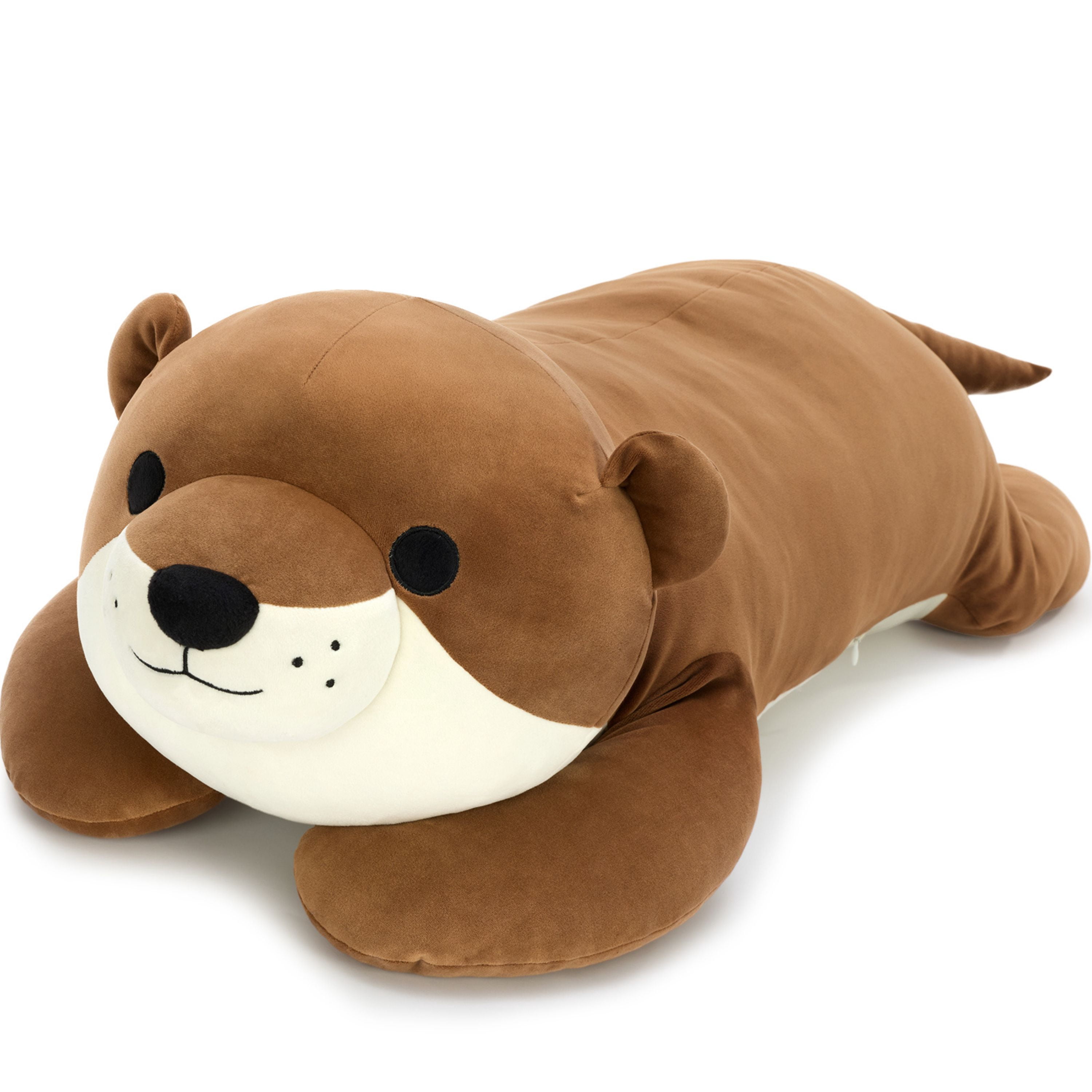 Tezituor 43.3'' Otter Stuffed Animal Giant Otter Body Pillow Toy