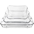 thumbnail image 2 of PRIMA Set/3 Rectangular Glass Oven Dish, 2 of 8