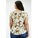 thumbnail image 3 of Blusa manga corta Roman Fashion /Tallas Extras, 5523 (Beige) beige 42 Roman Fashion BL-JON-5523-BEIGE, 3 of 7