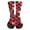 B, variant on Love Themed Socks, Red/Pink Patterns with Comfort Cushion, Perfect Gift Set Addition, Women's Printed Stockings & Spreading Cheer B 1pcs