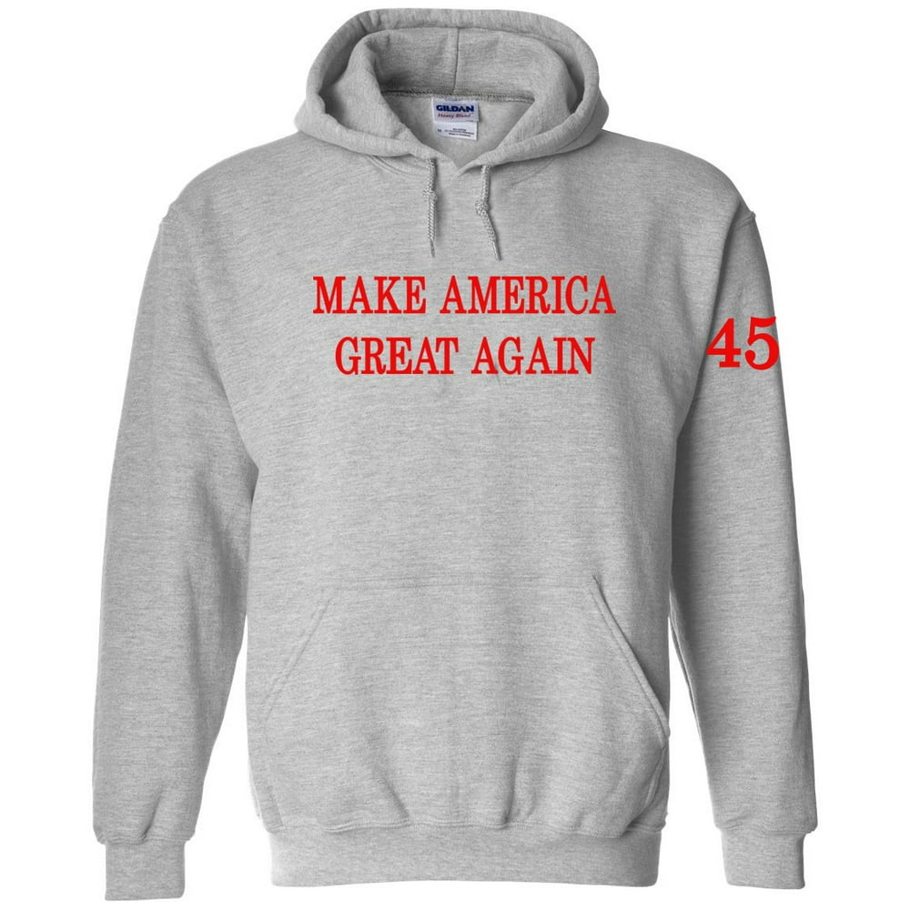 Peerless jessecmault  make america great again pullover hoodie grey