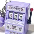 thumbnail image 4 of LLavero de Pochacco de Cinnamoroll para niños, llaveros de Pochacco con pompón de dibujos animados, Purin, regalos de Navidad, Sanrio Kuromi Melody, 4 of 4