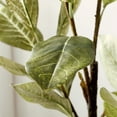 thumbnail image 4 of SAFAVIEH Faux 51 Inch Magnolia Potted Tree, Grey, 4 of 6