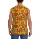 thumbnail image 4 of Fotbe Thanksgiving Day Men's Camiseta sin Mangas Estampada para Hombres, Playera Casual para Gimnasio, Entrenamiento, Playa-X-Large, 4 of 7
