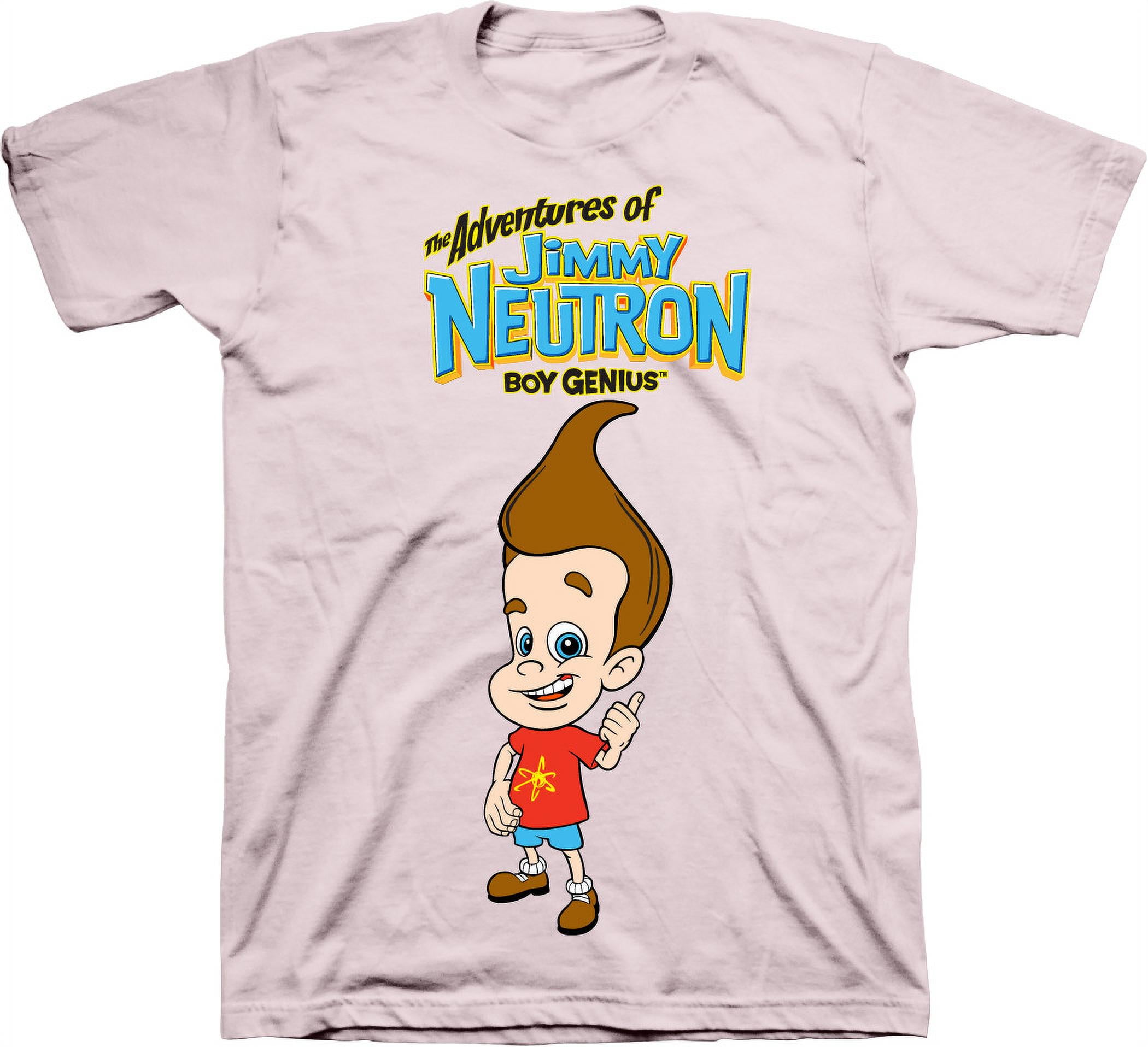 Mens Nickelodeon Jimmy Neutron Shirt - The Adventures of Jimmy Neutron Boy  Genius tee - Classic Nick Graphic T-Shirt (Pool, Large) - Walmart.com