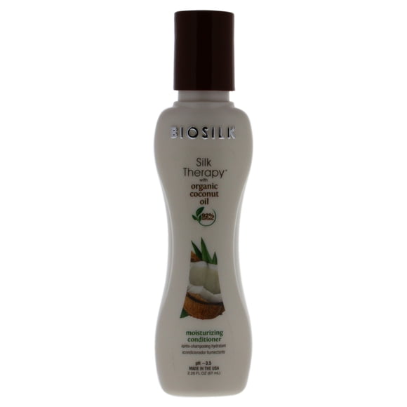 Acondicionador Biosilk Biosilk Silk Therapy with Coconut Oil Moisturizing Conditioner Acondicionador Unisex 2.26oz