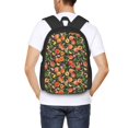 thumbnail image 4 of Balery Fruits Peach Mochila para hombre y mujer - Tela Oxford 600D resistente - Gran capacidad, resistente al agua, ideal para la escuela, viajes y senderismo, 4 of 6