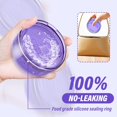 thumbnail image 5 of Lingsheng Denture Bath Case, 2 in 1 No-Leak Denture Bath Box Cup, Complete Clean Care for Clear Braces, Mouth Guard, Night Guard & Retainers (Purple), 5 of 6