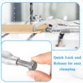 thumbnail image 4 of 2 Pieces Drill Press Locking Clamp Fix Clamp Drill Press Vise Bench Clamp Woodworking Vise Welding Clamp Drill Press (9 Inch), 4 of 5