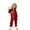 RD1, variant on Hiijoy Big Girls Pajamas Button-Down Long Sleeved Top Pants Sleepwear, Sizes 2-14