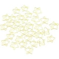 thumbnail image 2 of 100Pcs Metal Clips Small Craft Clips Novelty File Clips Exquisite Small Clips Office Stationery, 2 of 8