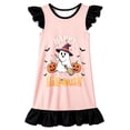 thumbnail image 3 of WOYY Girls Halloween Cute Nightgown Loose Cartoon Ruffle Nightdress Sleepwear, Sizes 3-10, 3 of 3