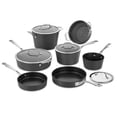 thumbnail image 1 of Batería de Cocina Cuisinart 11 piezas  Chef's Classic Aluminio Anodizado Negro, 1 of 4