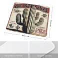 thumbnail image 2 of Cactus Gaming Mouse Pad Custom, Floral Mouse Pads for Wireless Mouse Desk Accessories,Small Mouse Pads for Desk,Stitched Edge Mousepad with Non-Slip Rubber Base 10"x12", 2 of 8