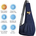 thumbnail image 2 of Mascretta Mochila Transportadora para Perros. Sling Pet para Perros y Gatos para Paseos o Viajes Mascretta  Mochila para Mascotas, 2 of 7