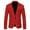 Red, variant on Luxalzxs Sequin Blazer for Men Shiny Notched Collar One Button Slim Fit Tailcoat Suit Jacket Party Wedding Banquet Prom Tuxedo Blazer Dress Coat