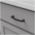 thumbnail image 3 of Hickory Hardware Bridges Traditional Arch Cabinet Pull 3-3/4 in. Satin Nickel Silver 1 pk, 3 of 5