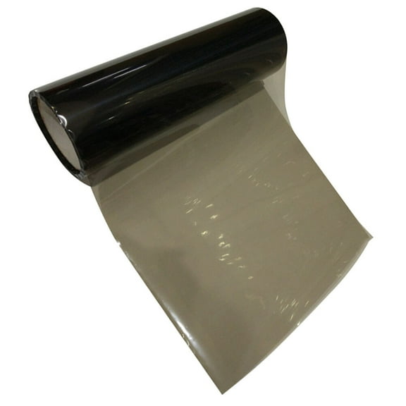 Black PVC Car Tail Light Film Stretchable Water Resistant Protects from Scratches 30 ×120CM