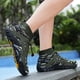 thumbnail image 5 of Zapatos de agua de playa para hombre, zapatillas de deporte de goma con cordones elásticos para senderismo al aire libre FLhrweasw Nuevo, 5 of 9
