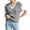 Gray, variant on Women V Neck Sweater Vest Sleeveless Knit Solid Casual Ribbed Preppy Pullover Tops