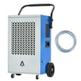 thumbnail image 3 of 22 Pints Portable Commercial Dehumidifier with Pump, Industrial Dehumidifier with Handle & Wheels, 3 of 7