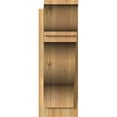 thumbnail image 2 of Ekena Millwork 8"W x 22"D x 22"H Funston Rough Sawn Traditional Outlooker, Western Red Cedar, 2 of 4