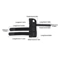 thumbnail image 4 of Muñequera Ajustable Uso Nocturno Muñequera Dos Agujeros Para Pulgar Muñequera Fijación Fuerte Túnel Carpiano Transpirable Para Protección Del Hogar Advancent AF000681-00, 4 of 6