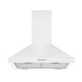 thumbnail image 2 of Ancona 24" Convertible Wall Pyramid Range Hood in White Stainless Steel&nbsp;, 2 of 5