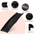 thumbnail image 4 of Demi Bonn 60" Nonslip Plastic Pet Ramp, Folding Portable Cat & Dog Ramp Perfect for Bed and Car, Trucks and SUVs, Black, 4 of 9