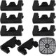 thumbnail image 3 of Accesorios para freidora de aire ENTASSER Instants Vortex Plus 6QT almohadilla de malla bandeja para hornear cuadrada antiadherente, 3 of 5