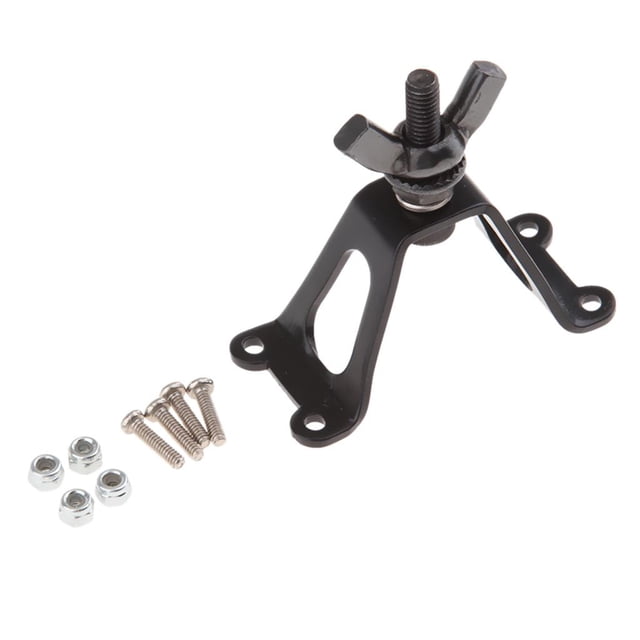 de Rejilla de Neumático de Repuesto Trasero de Coche RC de Metal para 1:10 RC Modelo Coche crawler